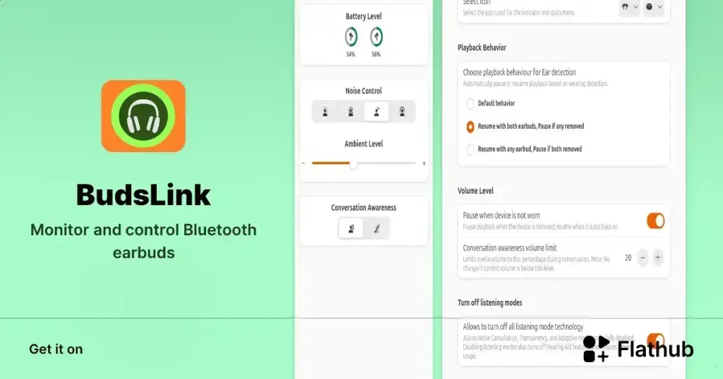 BudsLink: controle avançado e monitoramento para earbuds Bluetooth no Linux