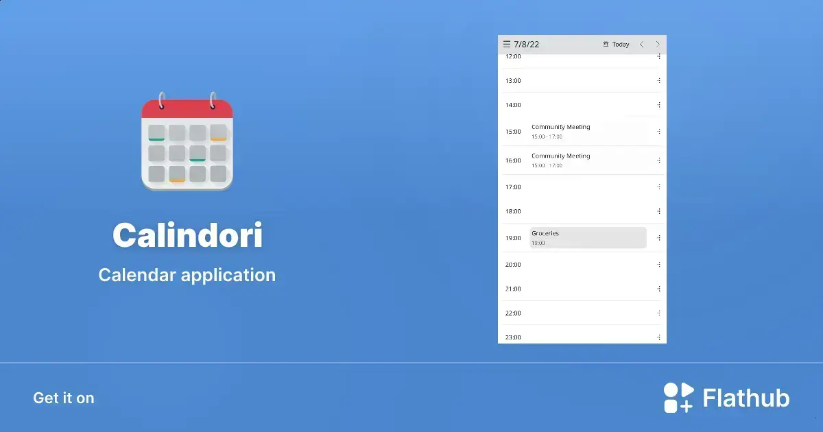 Calindori: agenda prática e mobile para Linux com toque amigável 1 Calindori: agenda prática e mobile para Linux com toque amigável