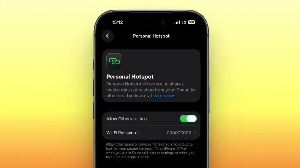 Como monitorar o uso de dados do Hotspot no seu iPhone com iOS 26.4