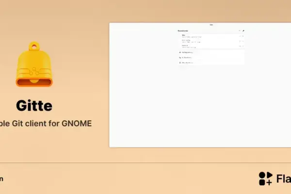 Conheça Gitte: o cliente Git gráfico simples para Linux GNOME
