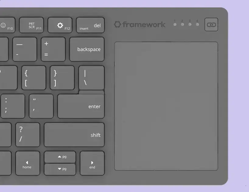 Conheça o novo Teclado Wireless TouchPad da Framework: O que esperar?