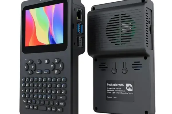 Conheça o PocketTerm35: O portátil que transforma Raspberry Pi em um console