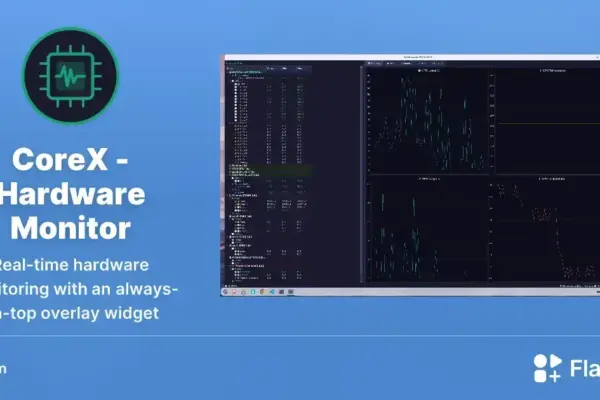 CoreX: Monitoramento em tempo real do hardware no Linux sem travar o sistema