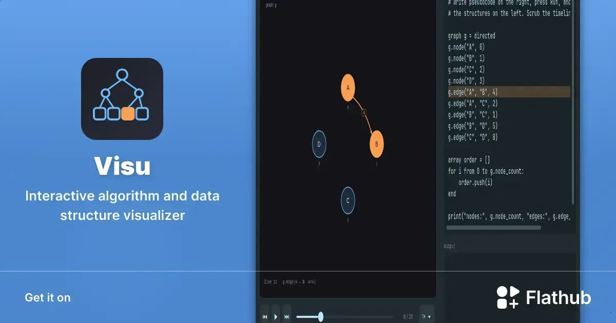 Descubra o Visu: ferramenta interativa para visualizar algoritmos em Linux 1 Descubra o Visu: ferramenta interativa para visualizar algoritmos em Linux