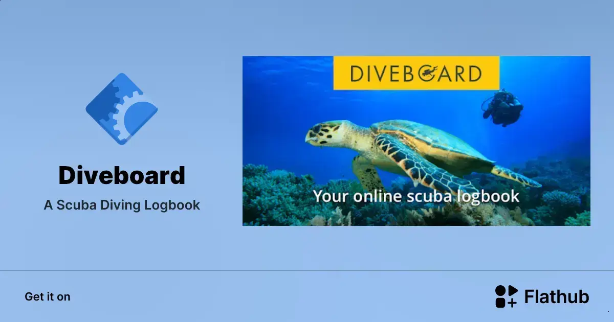 Diveboard GTK: Seu diário de mergulho agora no Linux via Flatpak 1 Diveboard GTK: Seu diário de mergulho agora no Linux via Flatpak