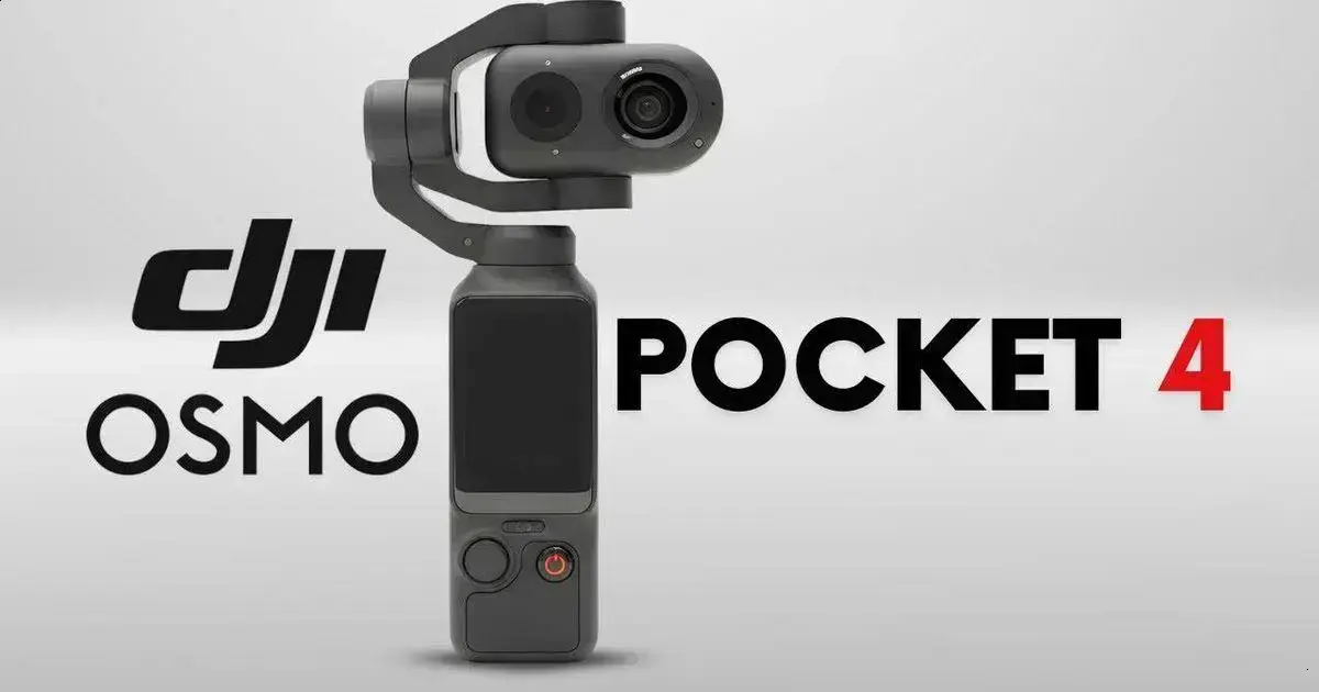 DjI Osmo Pocket 4: Especificações e Lançamento Confirmados 1 DjI Osmo Pocket 4: Especificações e Lançamento Confirmados