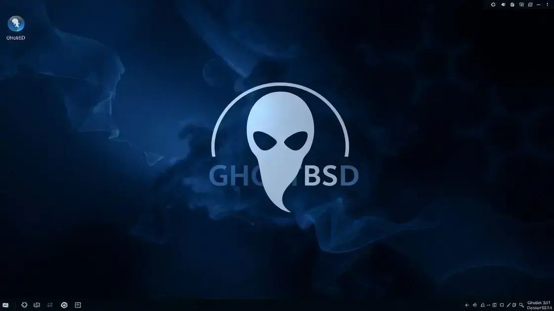 GhostBSD 26.1 traz FreeBSD 15.0, melhorias e novo visual para desktops