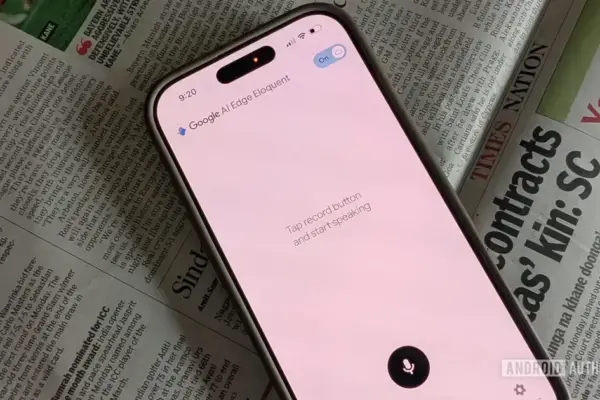 Google lança app de ditado offline que aprimora sua escrita