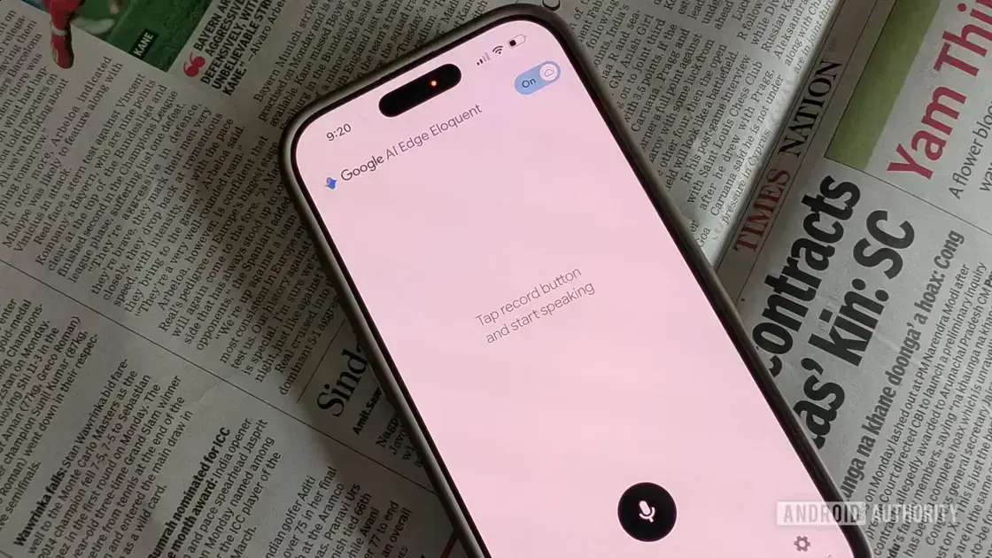 Google lança app de ditado offline que aprimora sua escrita 1 Google lança app de ditado offline que aprimora sua escrita