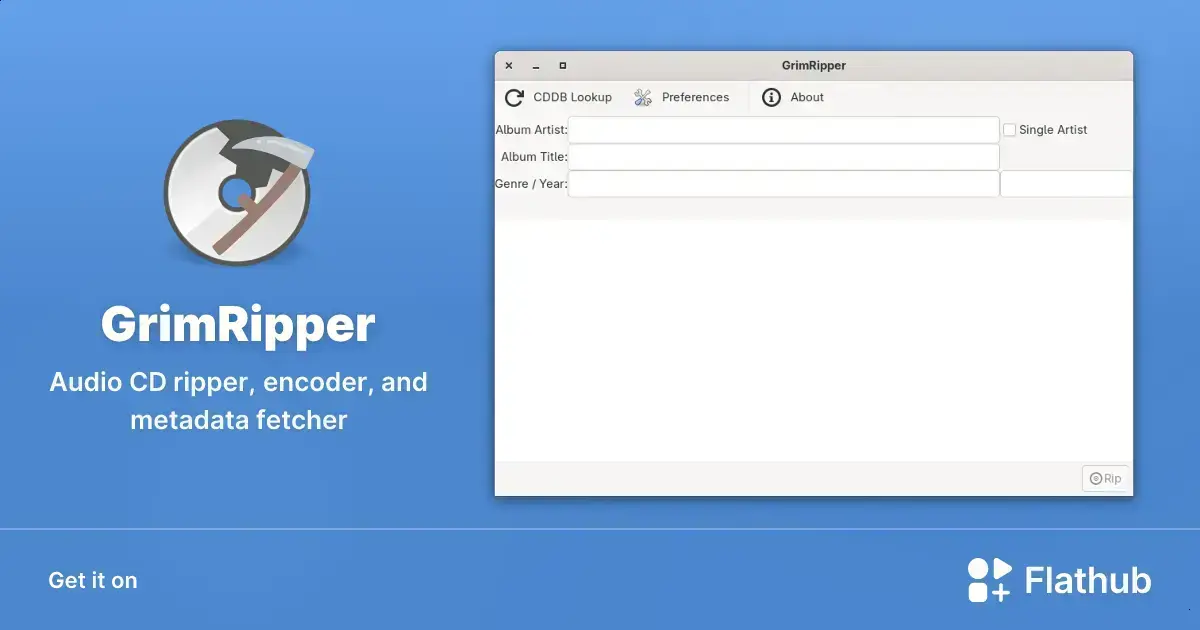 GrimRipper: ferramenta para ripar e codificar CDs de áudio no Linux 1 GrimRipper: ferramenta para ripar e codificar CDs de áudio no Linux