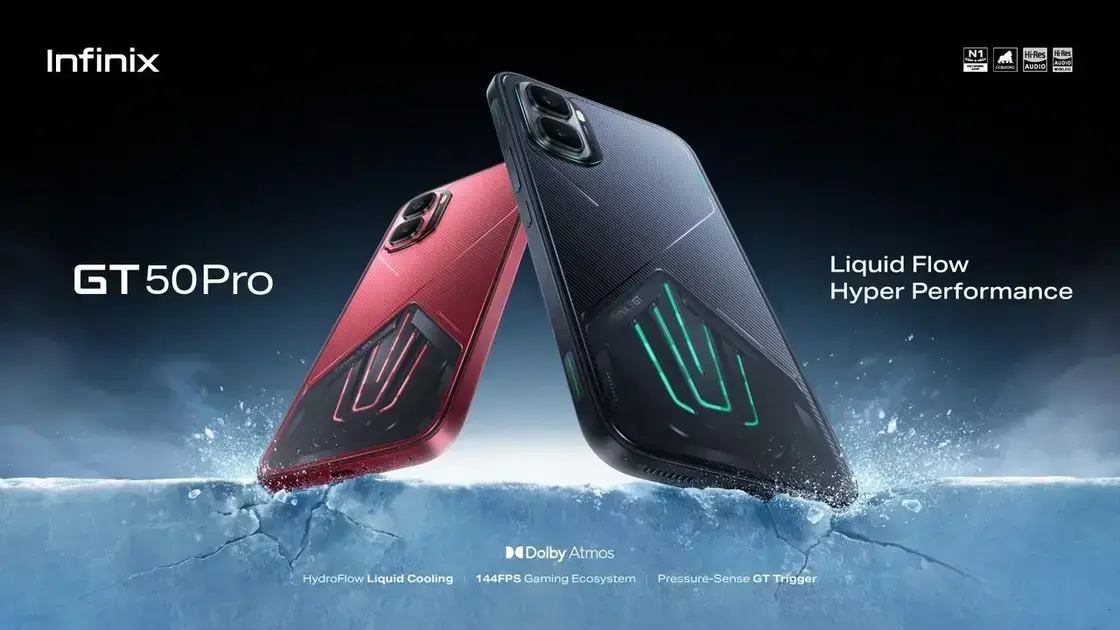 Infinix GT 50 Pro: O smartphone que redefine o uso de refrigeração líquida 1 Infinix GT 50 Pro: O smartphone que redefine o uso de refrigeração líquida