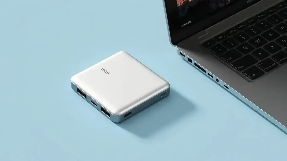 INIU Cougar P64: O power bank ideal para MacBook Pro