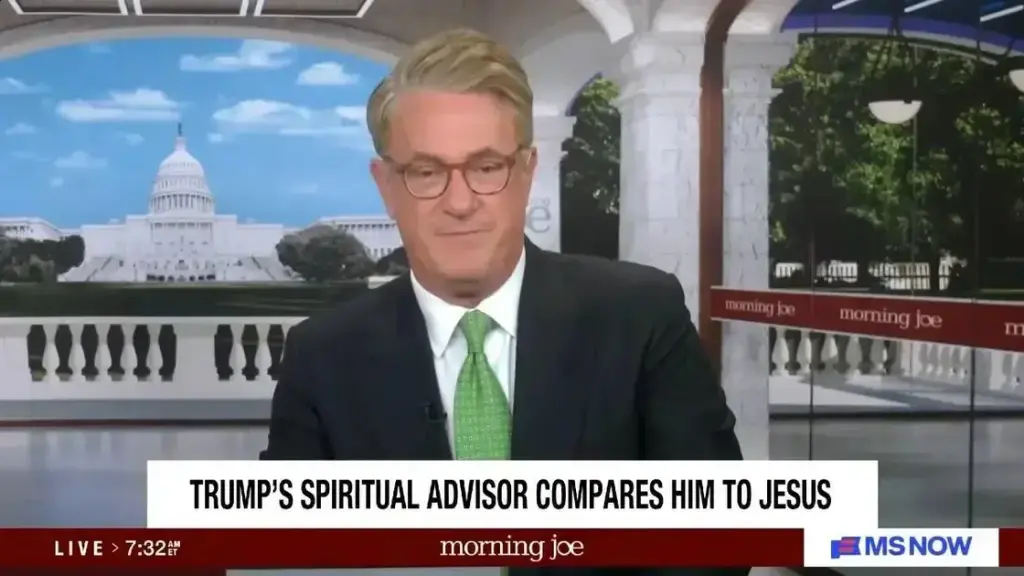 Joe Scarborough critica Paula White-Cain por comparação com Jesus