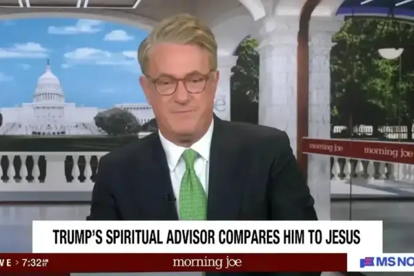 Joe Scarborough critica Paula White-Cain por comparação com Jesus