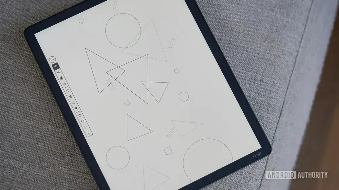 Kindle Scribe ganha recursos de formas inteligentes em nova atualização 1 Kindle Scribe ganha recursos de formas inteligentes em nova atualização