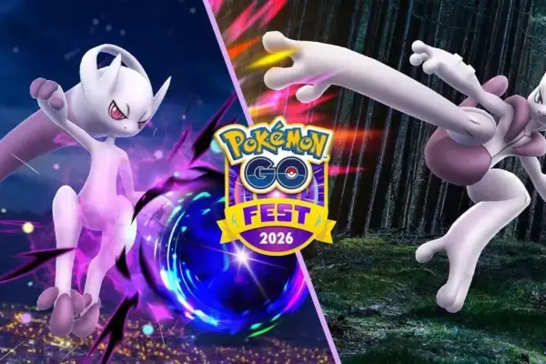 Mega Mewtwo estreia em Pokémon Go e Go Fest Global 2026 será gratuito para todos