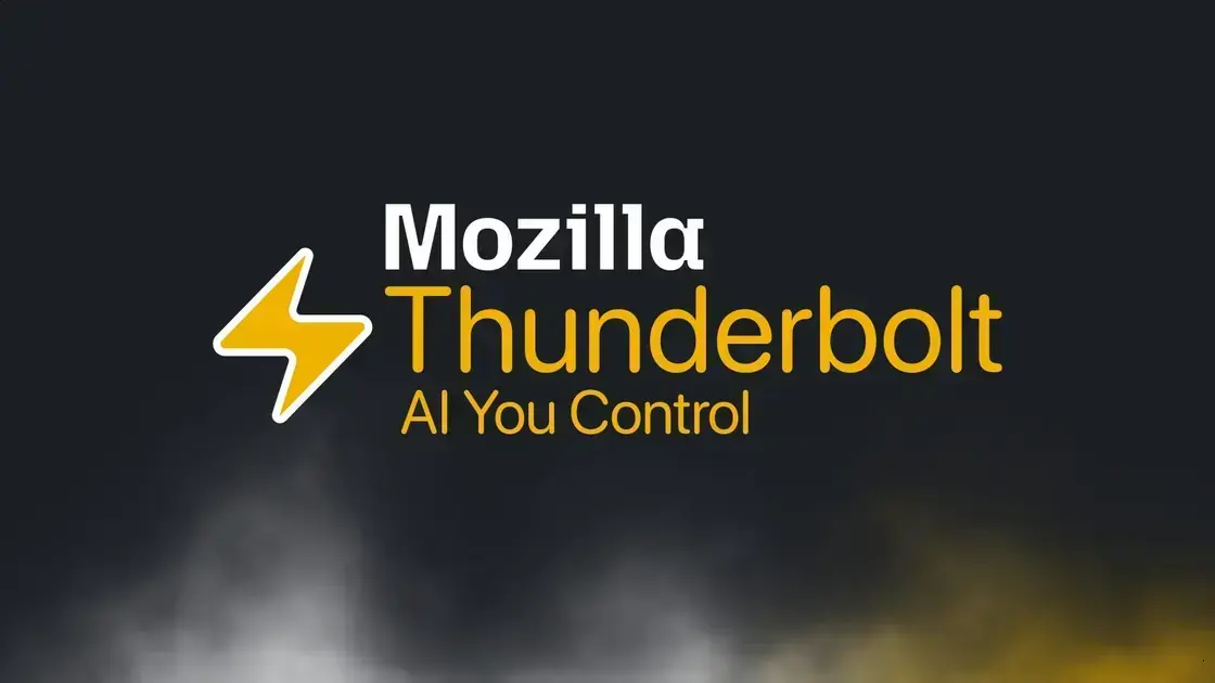 Mozilla apresenta Thunderbolt, o novo cliente de IA auto-hospedado 1 Mozilla apresenta Thunderbolt, o novo cliente de IA auto-hospedado