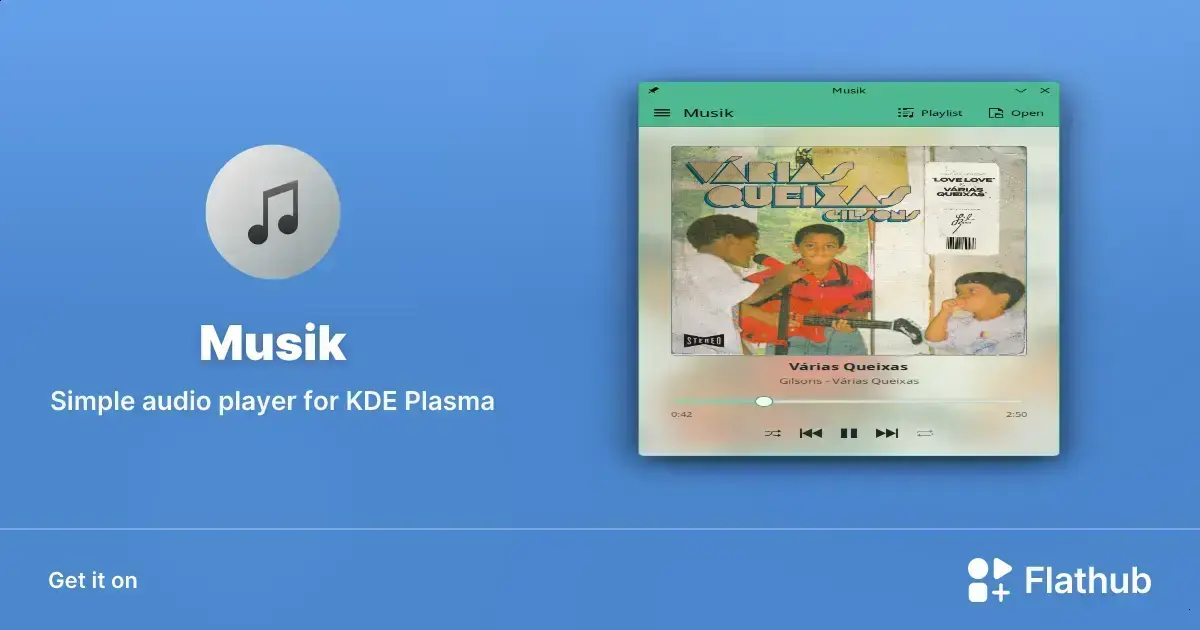 Musik: Player leve e integrado para áudio no Linux KDE Plasma