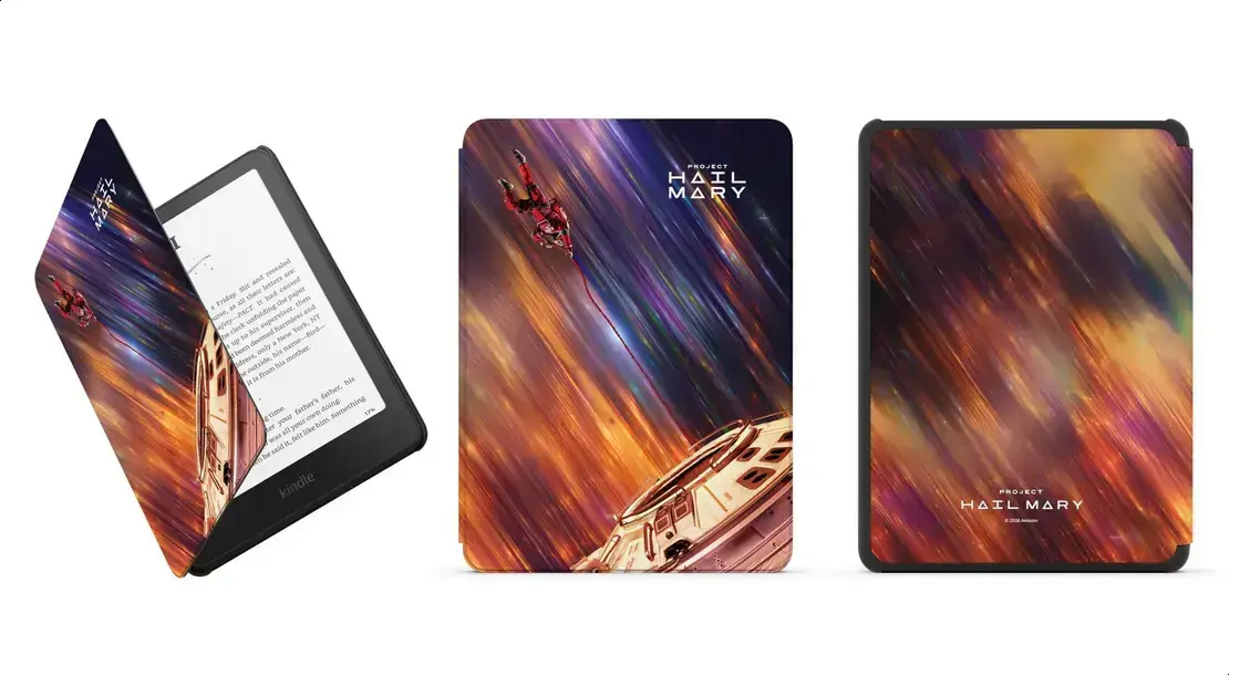 Novo case do Kindle traz design emocionante de Project Hail Mary 1 Novo case do Kindle traz design emocionante de Project Hail Mary