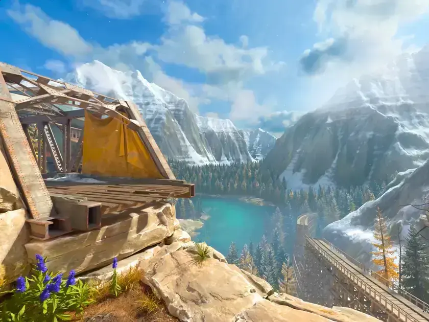 Novo mapa de Counter-Strike 2 inspirado no Lago Moraine chega amanhã!