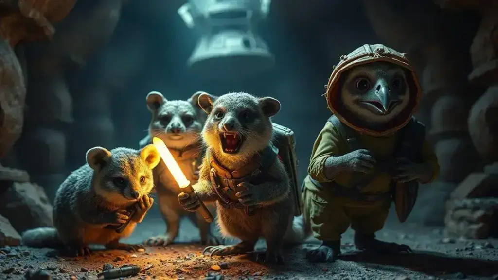 O destino dos icônicos fantoches promocionais de Star Fox nos anos 90