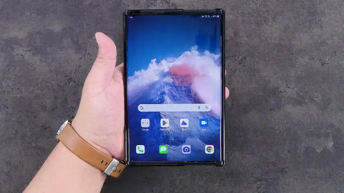 O que poderia ter sido: O desmonte do smartphone LG Rollable 1 O que poderia ter sido: O desmonte do smartphone LG Rollable