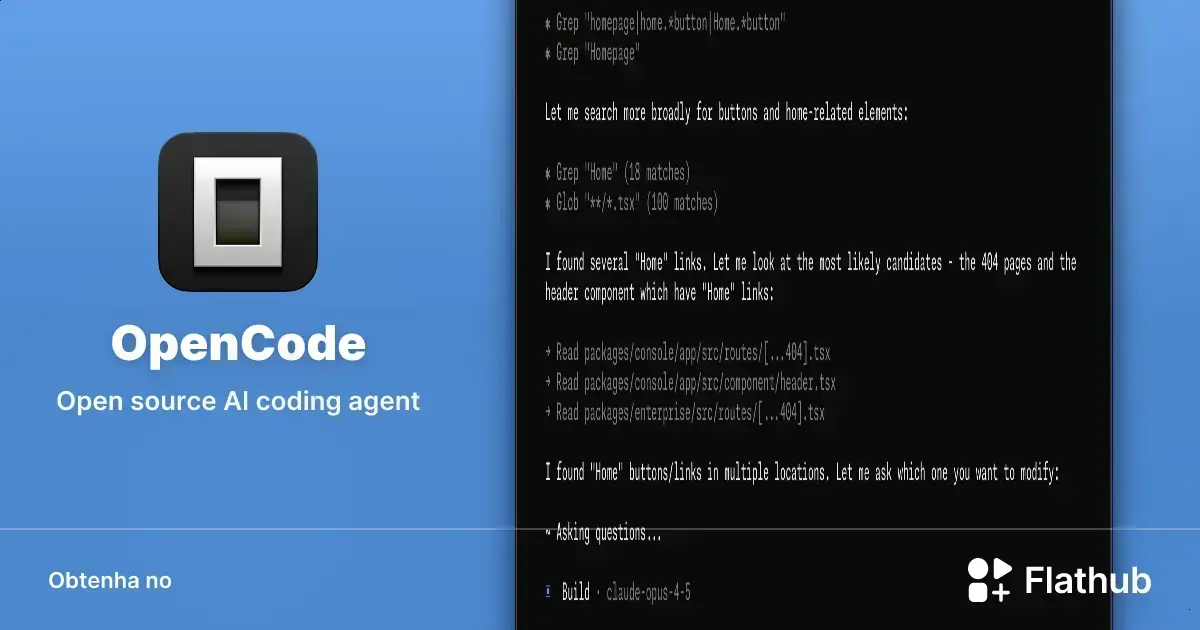 OpenCode: conheça o agente de IA open source para programadores no Linux 1 OpenCode: conheça o agente de IA open source para programadores no Linux