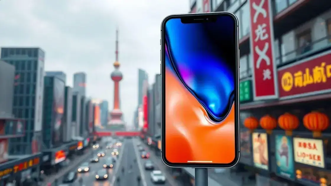 Queda nas vendas de smartphones na China: Apple se destaca em 2026