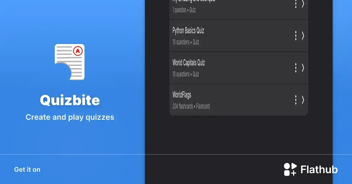 Quizbite: gerencie e crie quizzes no Linux de forma prática e divertida 1 Quizbite: gerencie e crie quizzes no Linux de forma prática e divertida