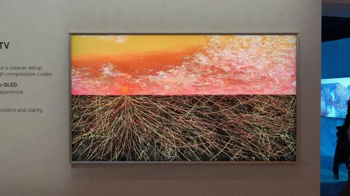 Samsung apresenta a nova TV The Frame Pro com recursos avançados