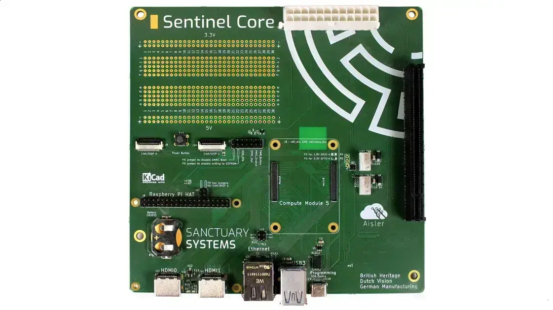 Sentinel Core: a placa mini ITX que habilita GPUs no Raspberry Pi CM5 1 Sentinel Core: a placa mini ITX que habilita GPUs no Raspberry Pi CM5