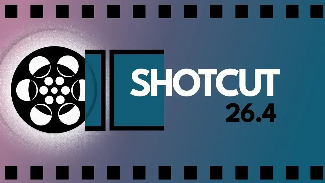 Shotcut 26.4 revoluciona com aceleração por GPU para transcrição de fala 1 Shotcut 26.4 revoluciona com aceleração por GPU para transcrição de fala