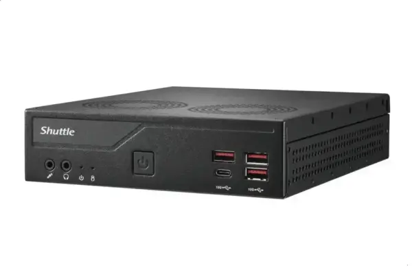Shuttle DB860: Compact e Poderoso Mini PC com CPU Intel de 24 Núcleos