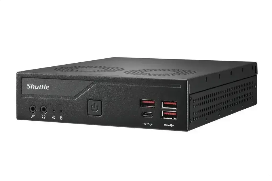 Shuttle DB860: Compact e Poderoso Mini PC com CPU Intel de 24 Núcleos