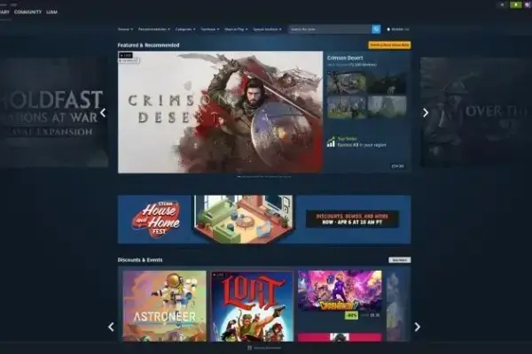 Steam lança atualização Beta com nova página inicial e correção para Linux