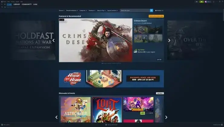 Atualização Beta da Steam com nova página inicial e correção para Linux 1 Steam lança atualização Beta com nova página inicial e correção para Linux