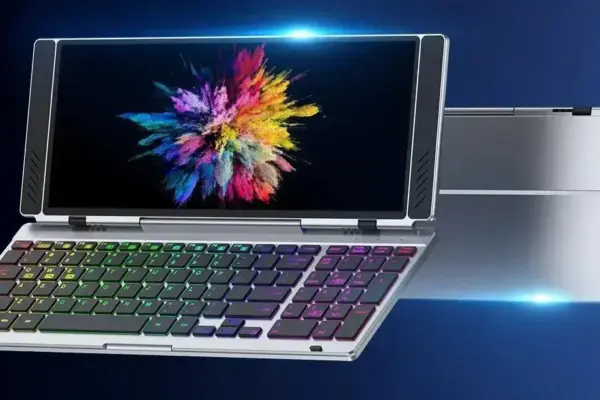 Teclado VitaLink com tela 4K e design inovador em campanha de crowdfunding