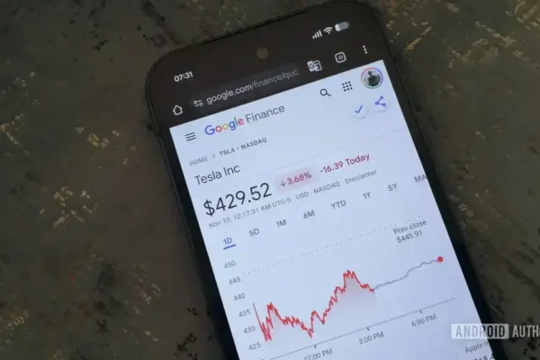 Widget do Google Finance falha para muitos usuários no Android e Pixel