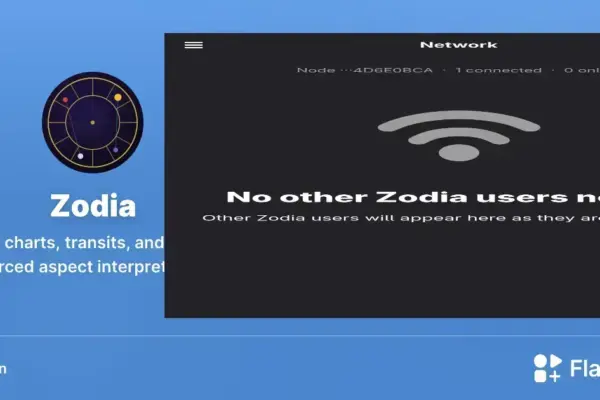 Zodia para Linux: astrologia colaborativa com segurança e transits em tempo real