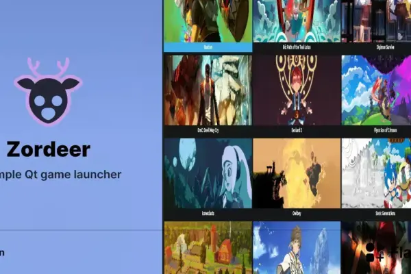 Zordeer: lançador Qt para jogos no Linux com Proton e Wine