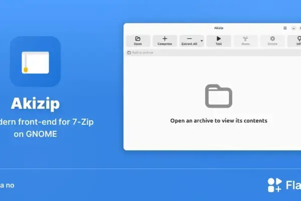 Akizip chega ao Linux com interface moderna para gerenciar arquivos