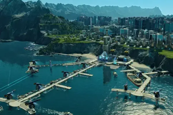 Anno 2205: O city builder futurista com 85% de desconto na Steam