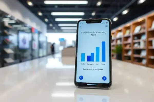Apple perde o topo em satisfação de smartphones nos EUA para Samsung em 2026