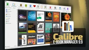 Calibre 9.9 traz contagem precisa de páginas para EPUBs fixos e melhorias importantes