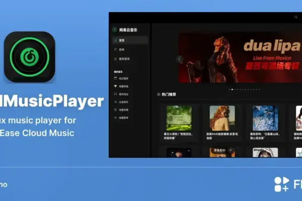 CloudMusicPlayer chega ao Flathub e reforça o streaming no Linux