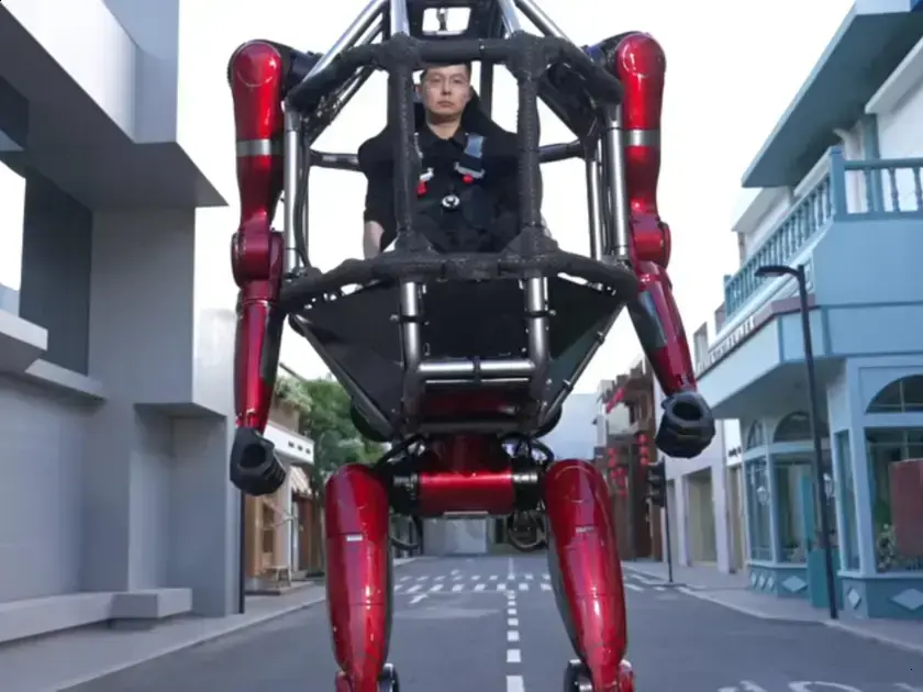 Conheça o Unitree GD01: o robô mecha manobrável de 11 pés