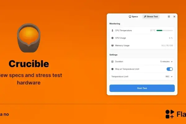 Crucible chega ao Linux com painel de estresse e monitoramento