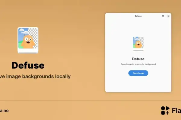 Defuse chega ao Linux para remover fundos localmente com WebGPU