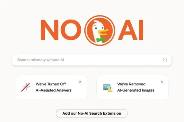Demanda por busca sem IA da DuckDuckGo cresce após anúncio da Google