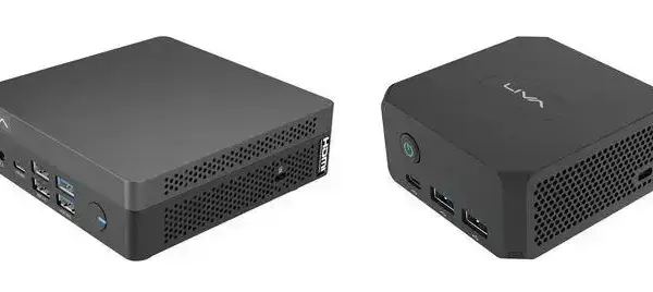 ECS lança mini PCs LIVA Z15 Plus com Wildcat Lake e LIVA Q4 com Twin Lake